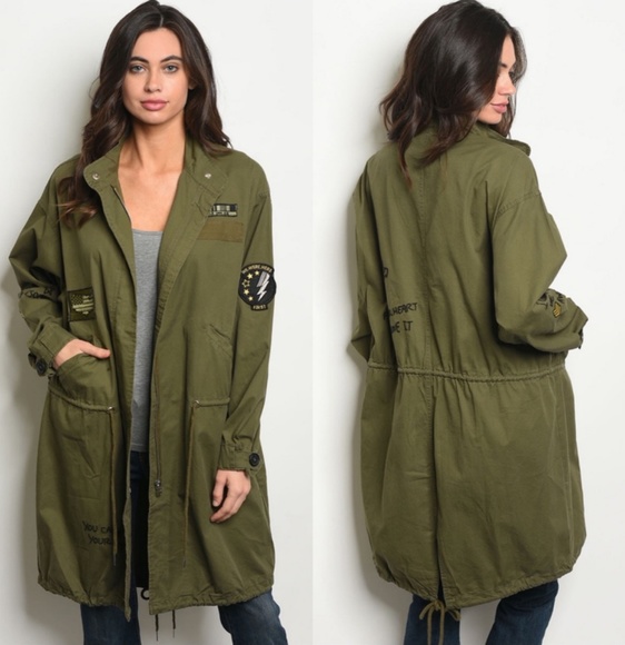 Mustard Seed Jackets & Coats Mustard Seed Military Style Jacket